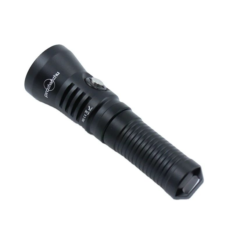 Small Diving Flashlight 1200 Lumen IP68  Waterproof Spotlight 21700 Scuba Diving Light