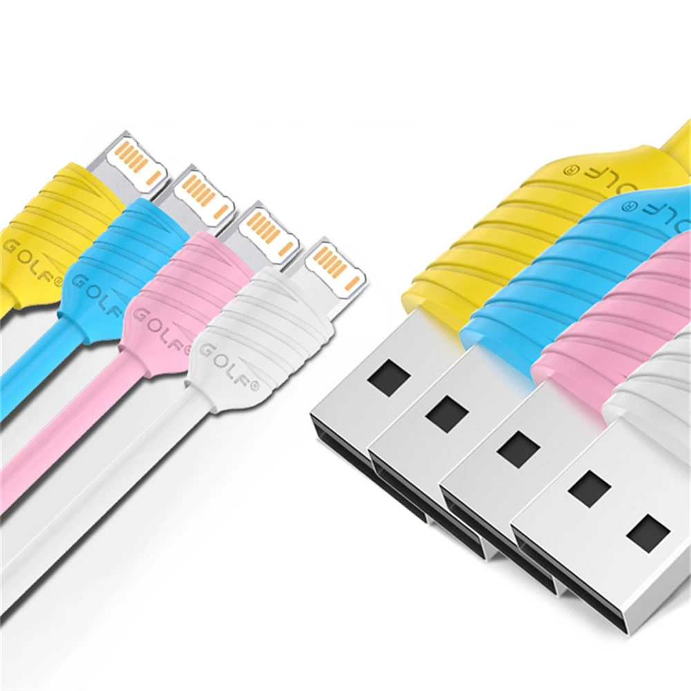 USB-A Fast Charging Data Cable For iPhone 7 8 14 Plus X XR XS Max 11 12 13 Mini 14 Pro Max SE 2020 6 6S Plus USB Charge Cable 1m