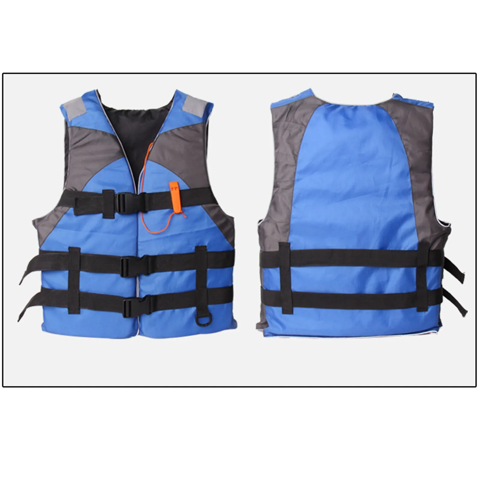 Adults Life Jacket Aid Vest Kayak Ski Buoyancy Fishing Watersport Outdoor, Great for Any Water Sports Boating Skiing Surfing