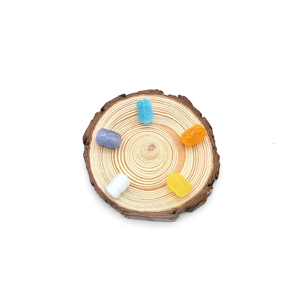 Multi-color 12x28mm Straight Hole Cylindrical Natural Cat Eye Stone Loose Bead Random 1pc for Handmade Necklace Jewelry Gift
