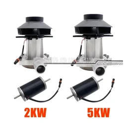 12V 24V Car Heater Blower Motor For Eberspacher 2KW 5KW For Caranvan RV Truck Boats Air Fan Car Air Heater Accessories