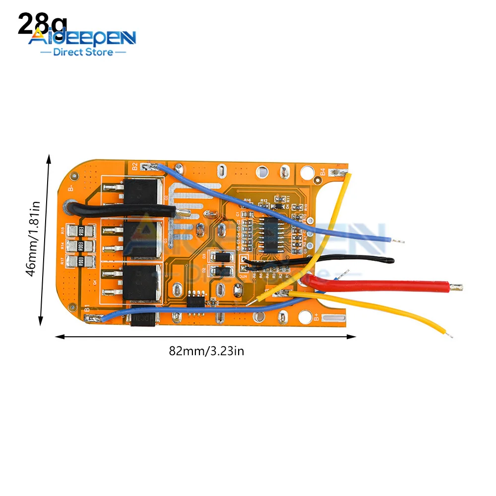 5S 18V 21V 30A Lithium Battery Protection Board PCB 18650 Battery Charge Protection Board Module For Electric Tool Screwdriver