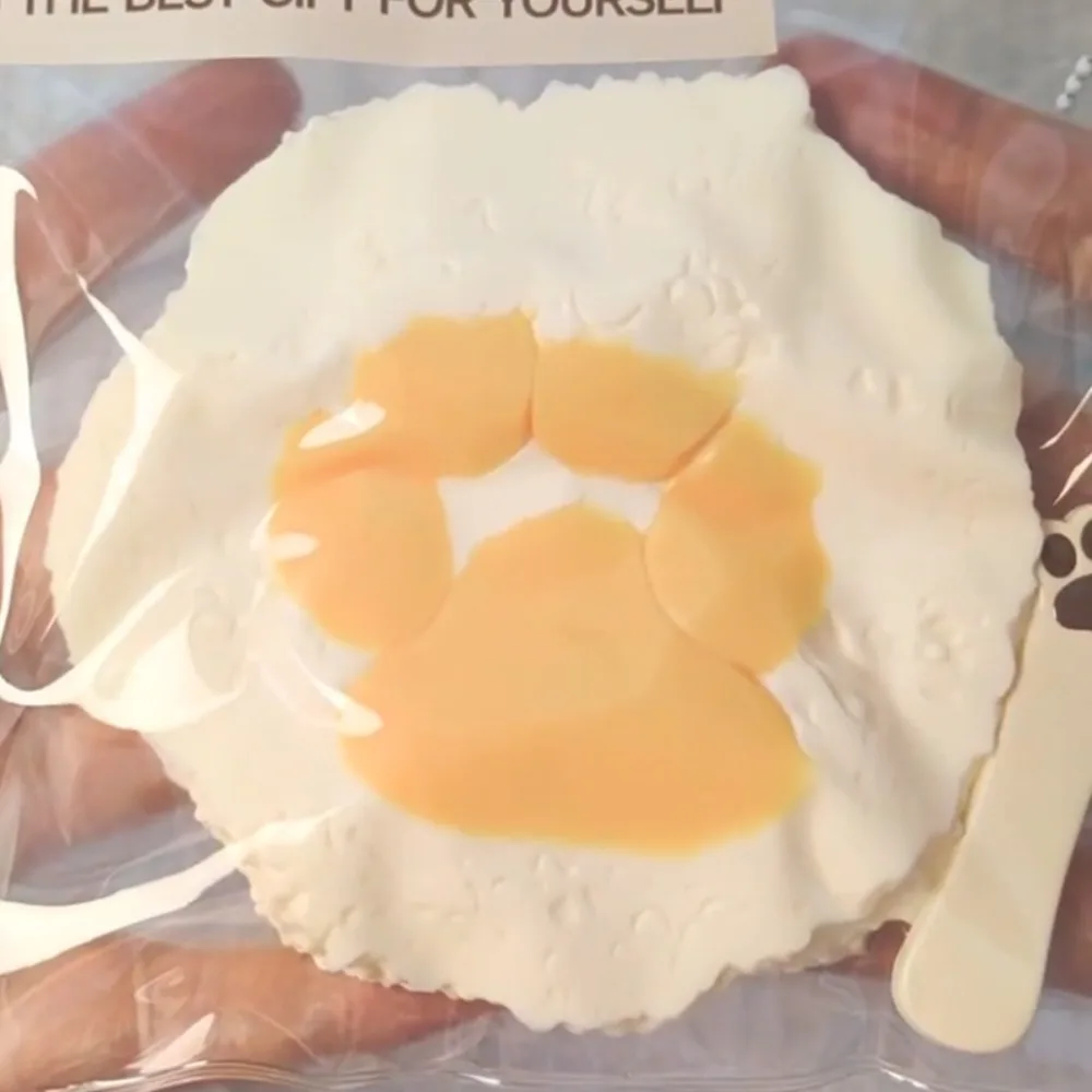 لعبة الضغط على ألعاب مخلب القطط اللطيفة الناعمة غير القابلة للصدمات ألعاب الاسترخاء لزجة الضغط معسر مخلب القط