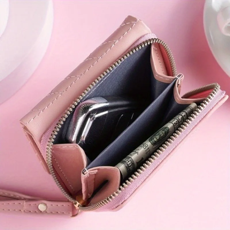 Wallets for Women Cute Wallet Luxury Lady Wallet Pink Purse Womens Wallet Small Women Leather Wallet Coin Purse