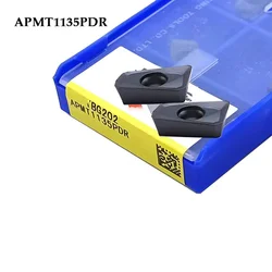 Carbide Inserts APMT1135PDR ZBG202 ZBG205 ZBG302 APMT160408PDER Milling Cutter Blade APMT 1135 1604 CNC Lathe Metal Turning Tool