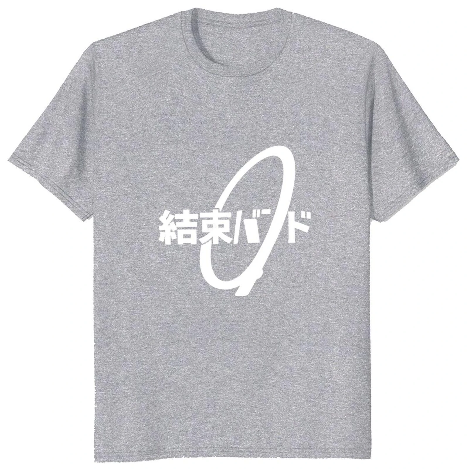 Popular Anime Manga Fans Gift Tee Tops Casual Cotton Unisex O-neck T-shirt Kessoku Band Bocchi Rock Summer Cartoon Round Collar