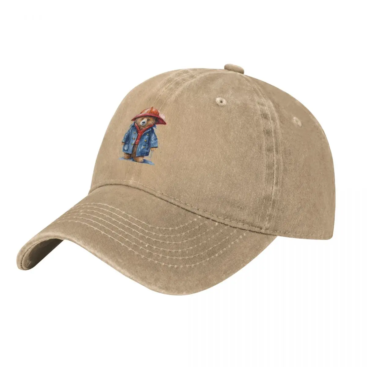 Groovy Paddington Bear Baseball Cap Beach tea Hat Women's Golf Wear Men's