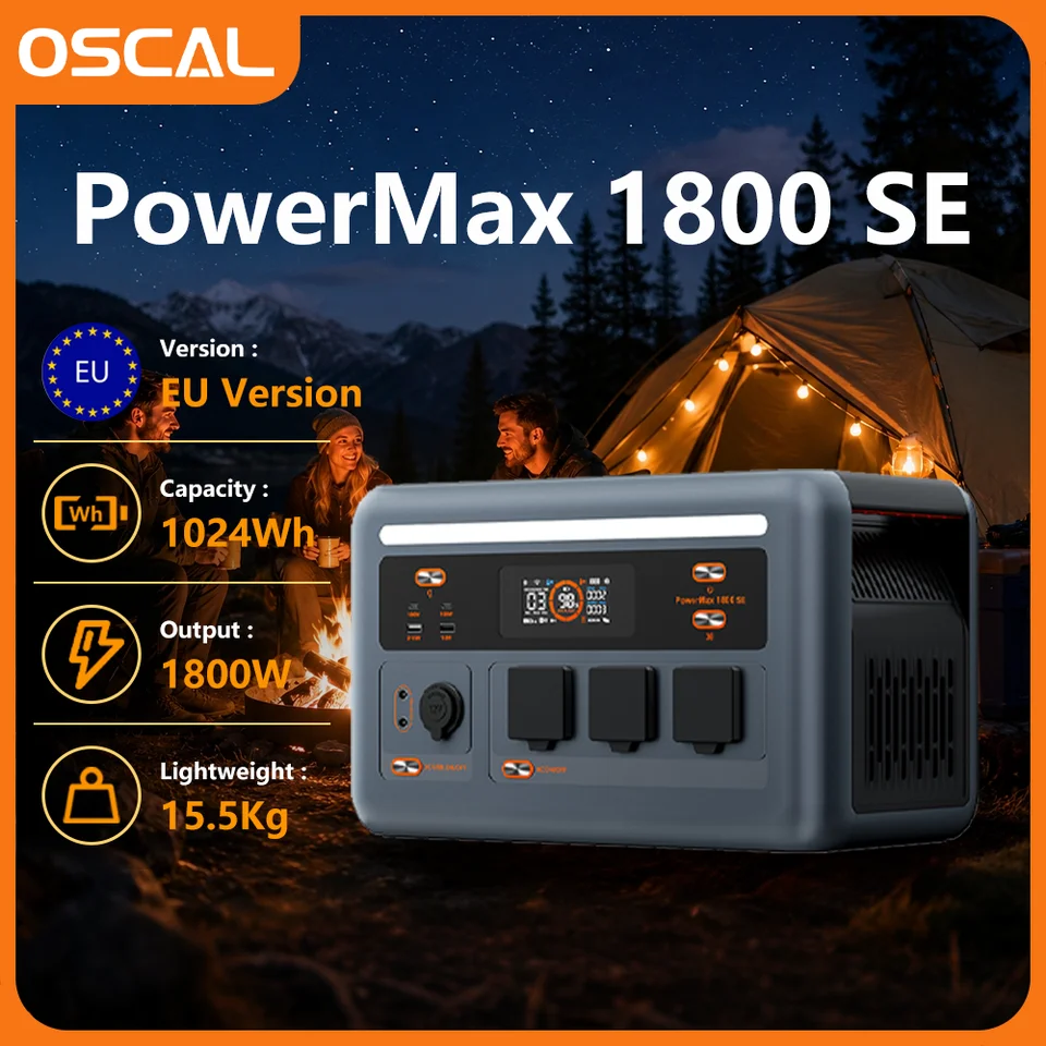 Stacja zasilania Oscal PowerMax 1800W 1024Wh