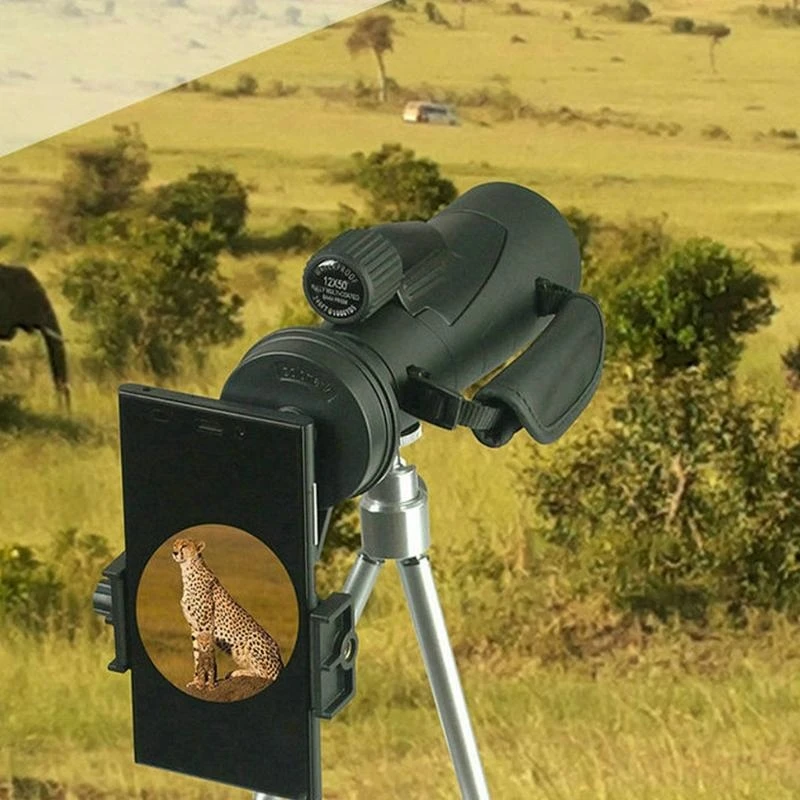 Adaptador telefone universal E06B Mount Suport suporte binocular do clipe telescópio monocular