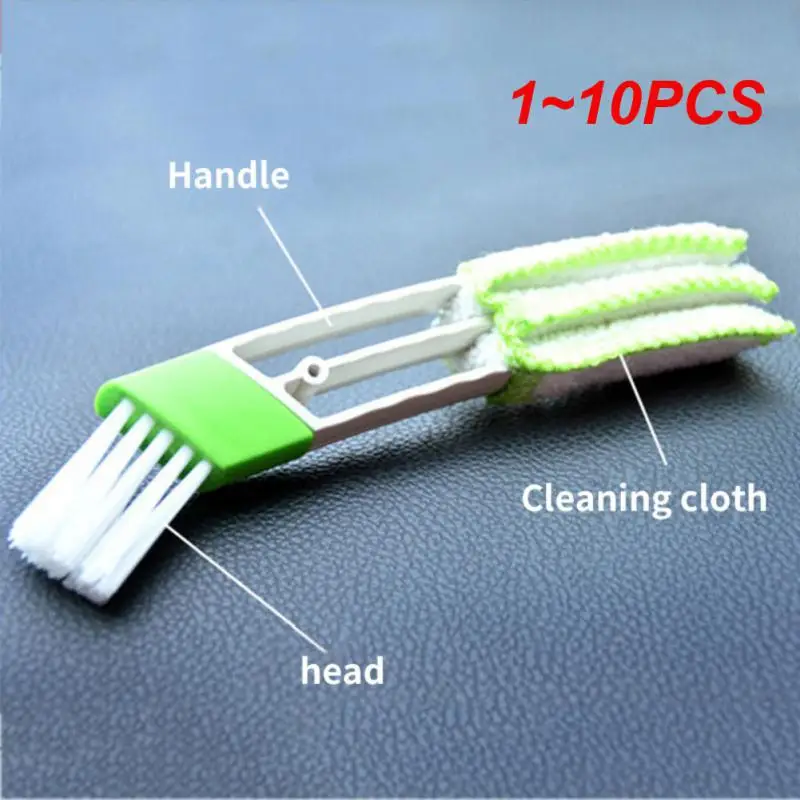 

1~10PCS Multifunctional Air Conditioning Outlet Brush Super Soft Deep Cleaning Dust Soft Brush Universal Car Gap Dust Removal