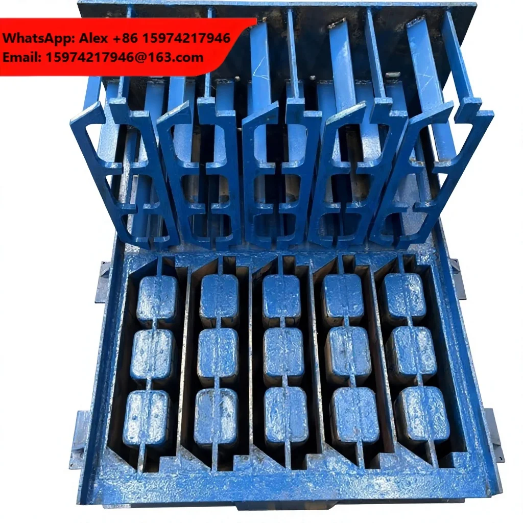 Factory Price Customized Steel Construction Hollow Concrete Block Making Machine Mould
