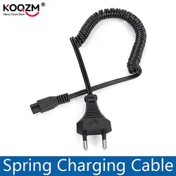 Charger Spring Cord Adapter Forphilips Shaver HQ6675 HQ481 HQ489 HQ282 HQ380 HQ382 HQ384 HQ3605 Power Adapter US Plug