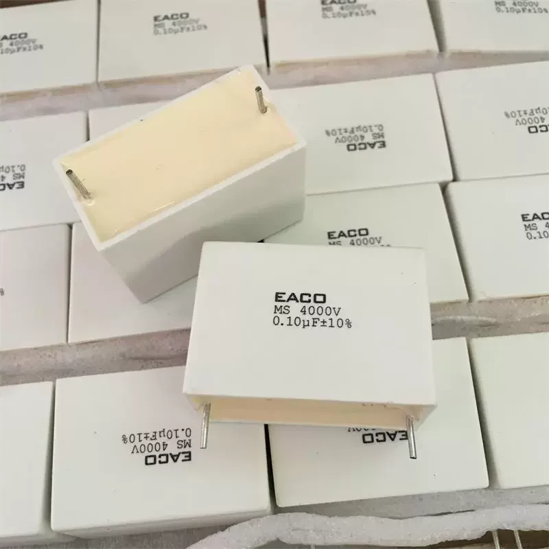 

10-100 шт. Канада EACO MS-4000-0,10-2F Неиндуктивный конденсатор 0,1 мкФ4000 В Абсорбирующий конденсатор