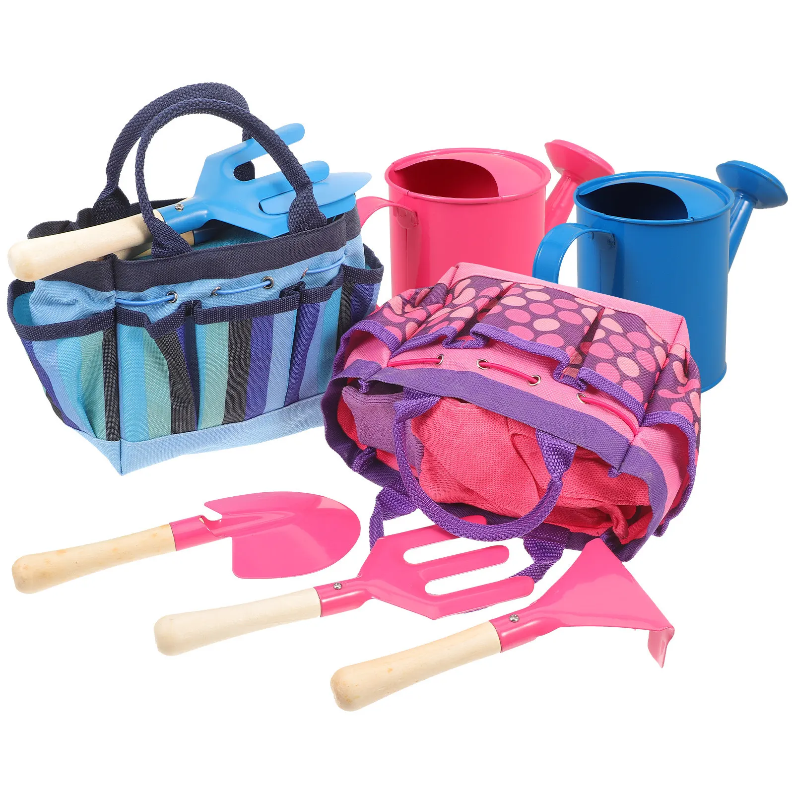 Gardening Tools Pink - Juego de 2 herramientas de jardinería