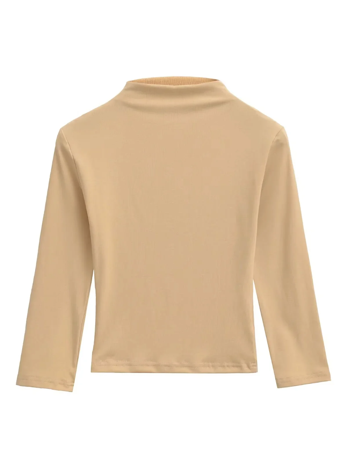 

Retro American f High Ne Seven Sve T-irt Women Slimming Base Layer irt Inner Wear Top Faionable Casual Sle