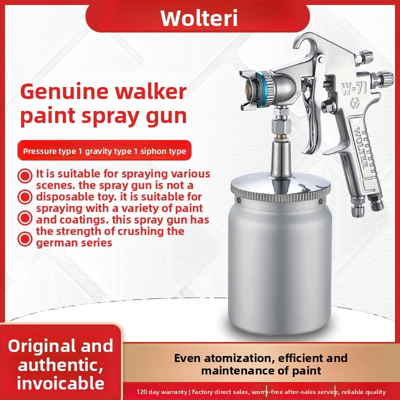 

Wall Car Surface Paint Spray Gun W71 Furniture Wood Special Water-Based Paint Spray Bottle Pneumatic Spray Gun