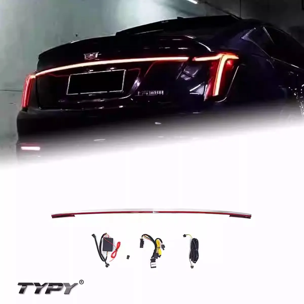 

Автомобильные фары TYPY 2020-2023 для Cadillac CT5 CT6, задние фонари, светодиодный проектор, задние фонари, дневные ходовые огни, автомобильные аксессуары