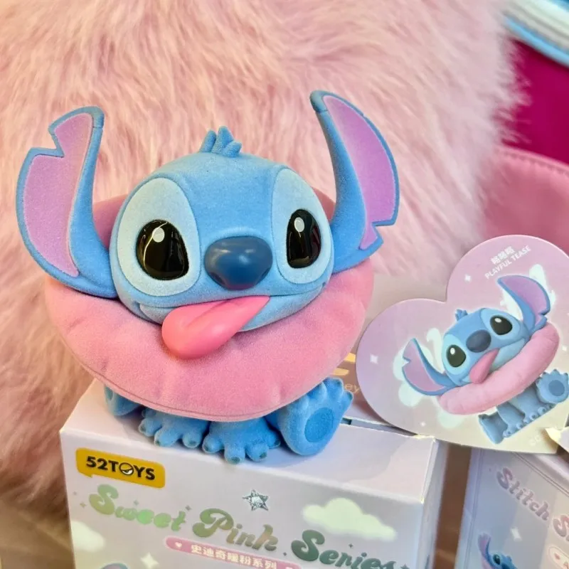 

Hot 52toys Stitch Blind Box Sweet Series Cute Collectible Figure Desktop Decoration Girls Valentine'S Day Gift Toy Doll in stock