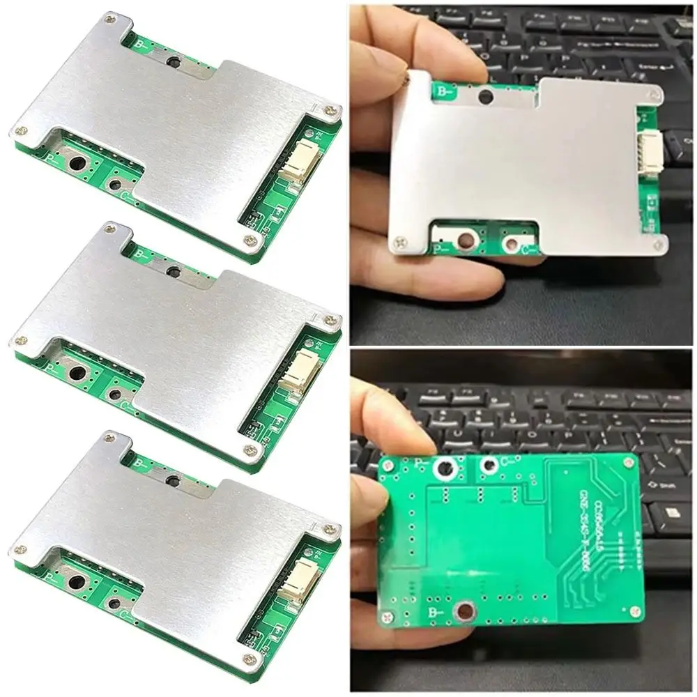 1Pcs Power Battery Balance/Enhance Lithium Battery Protection Board with Balanced Charging LiFePO4 PCB Protection Board BMS