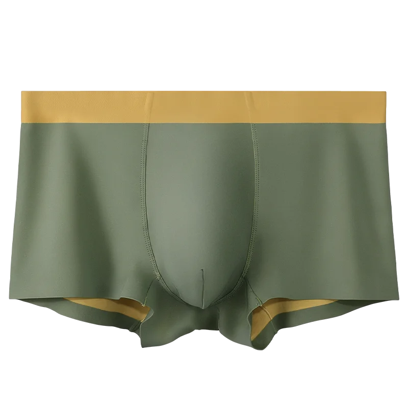 

3PCS Modal seamless underwear for men, summer thin four-corner shorts for men, comfortable and breathable sports briefs