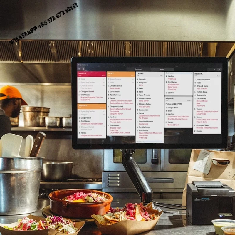 KDS Kitchen Display System Calling Screen Interactive Ordering Machine Dining Management Smart Kitchen Restaurant KDS Display