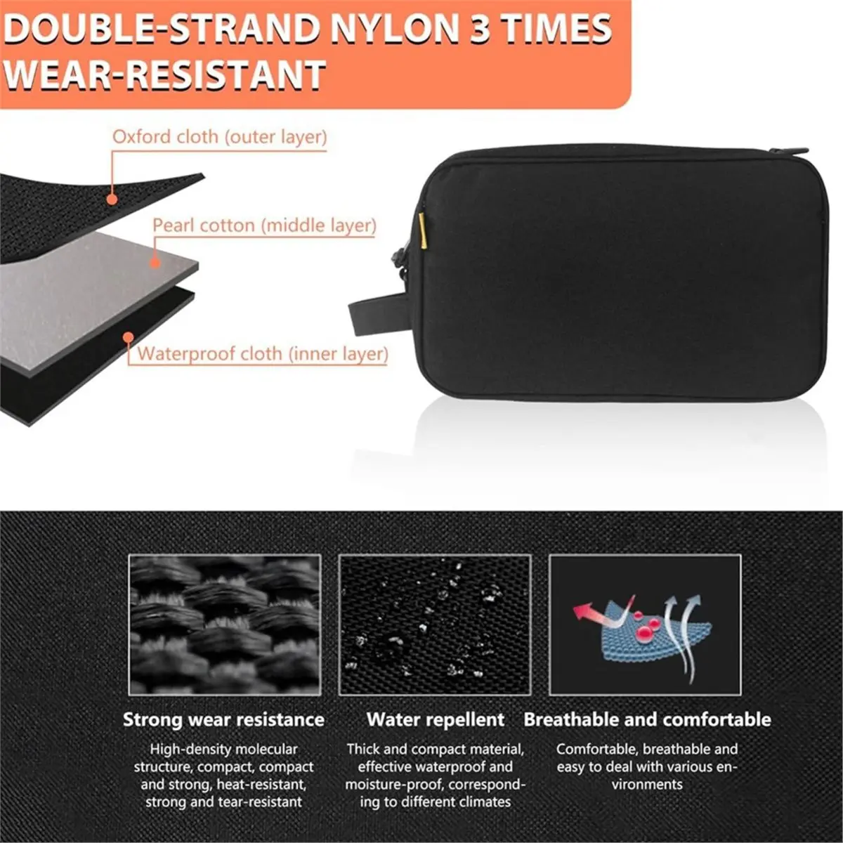 PHONE&GEAR  Travel Bag for AirSense 11, AirSense 10 Machine and Accessories,Portable Carrying Storage Case