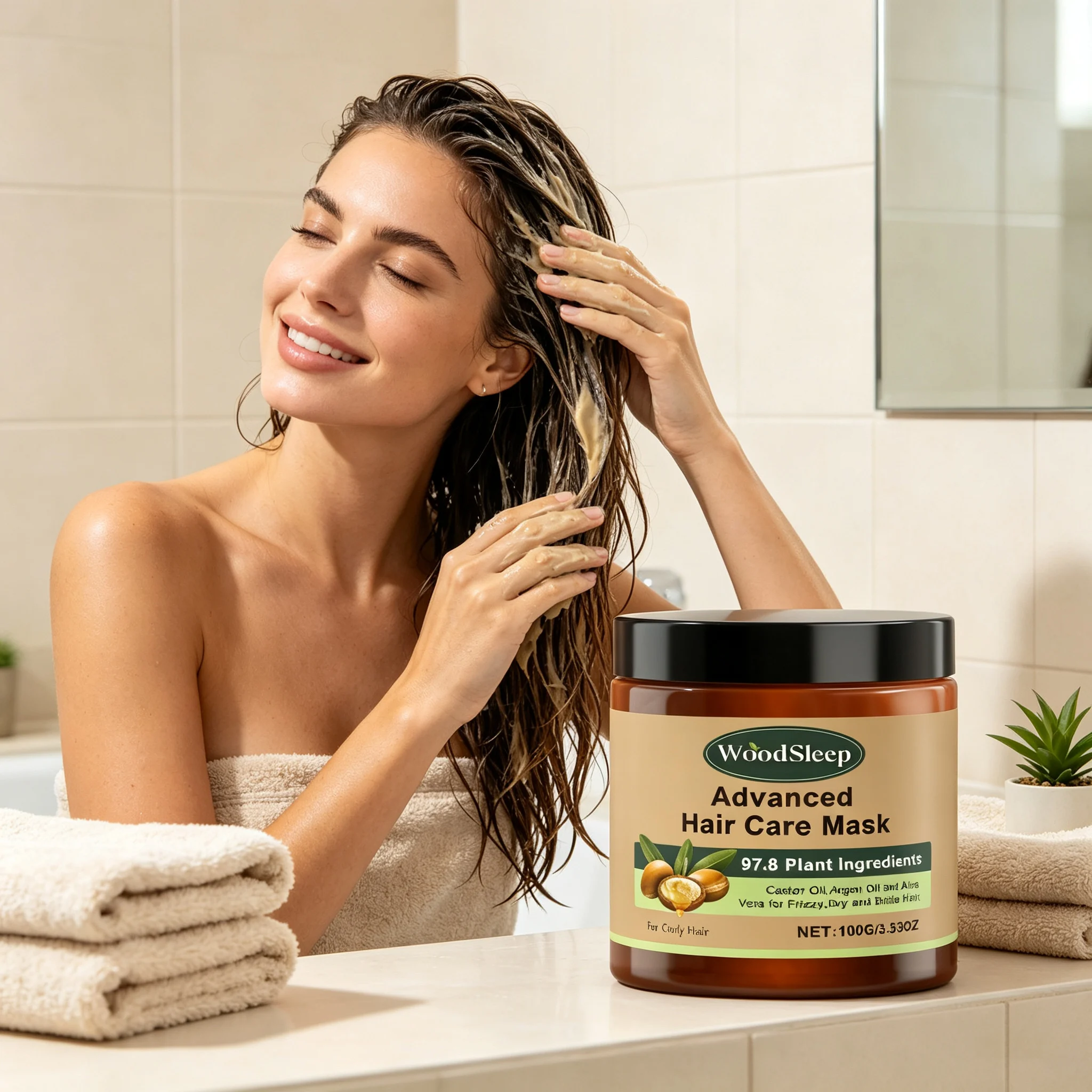 Moisturizing Hair Mask Deep No - огляд і ціна Deep Conditioner Mask
