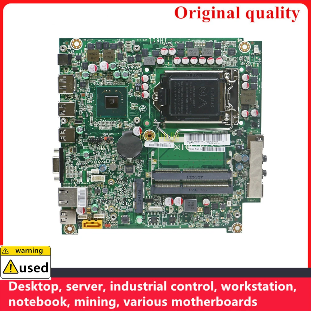 

Used For Lenovo Thinkcentre M72E M92P Desktop Motherboard IH61i M4350Q 03T7270 03T7347 03T8198 03T8194 DDR3 S1155 H61