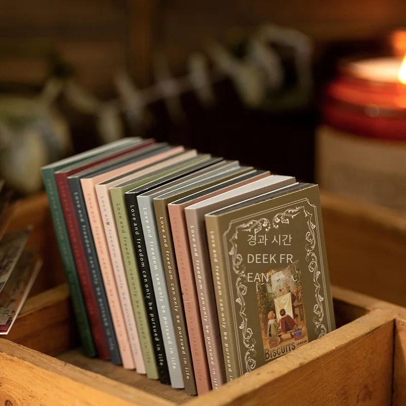 Yofun 50 개/갑/팩 빈티지 반투명 식물 꽃 재료 종이 플래너 저널링 스크랩북 장식을위한 리트머스 종이