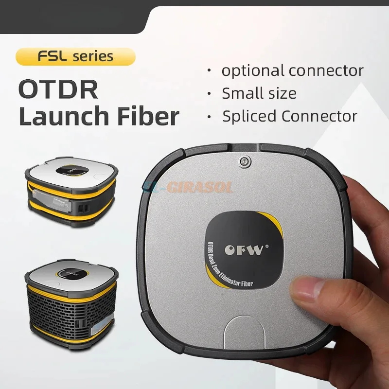 

Fiber Optic Launch Cable Single Mode SC/FC/LC Test Extension Cord OTDR Dead Zone Eliminator 1Km FTTH