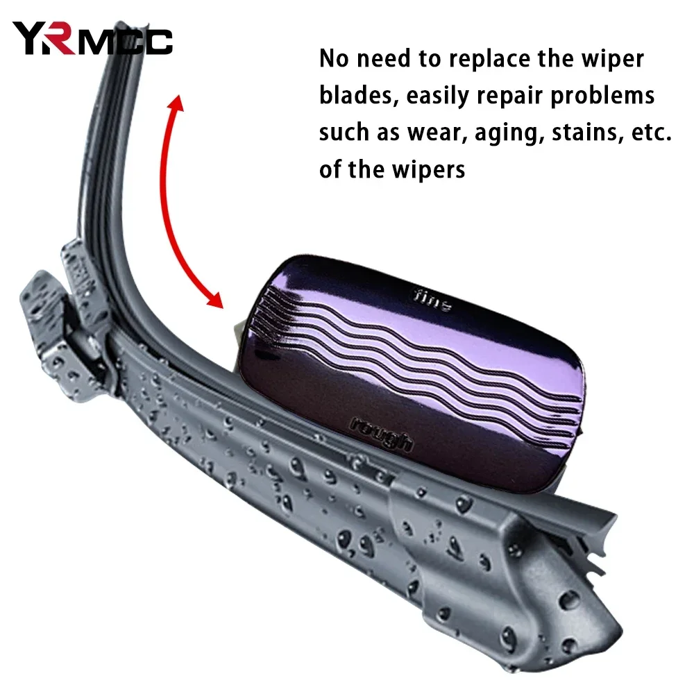 Car Wiper Blade Modification Repairer Aluminum Alloy Wiper Protector Car Repair Tool Purple Auto Parts Secondary Repair Tools