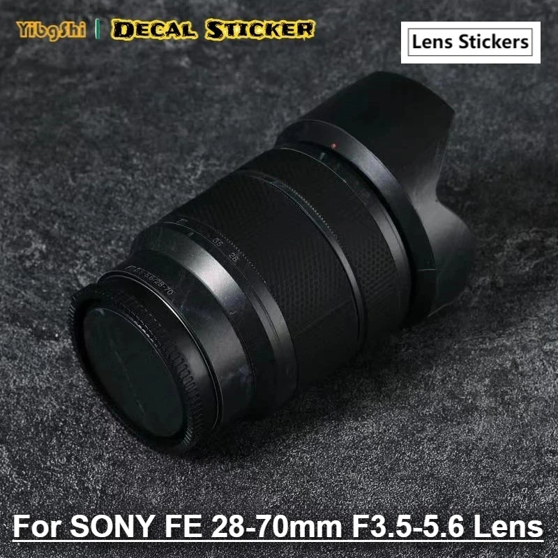 

Защитная виниловая пленка-наклейка для объектива SONY FE 28-70mm F3.5-5.6, защитное покрытие для корпуса объектива FE28-70F3.5-5.6