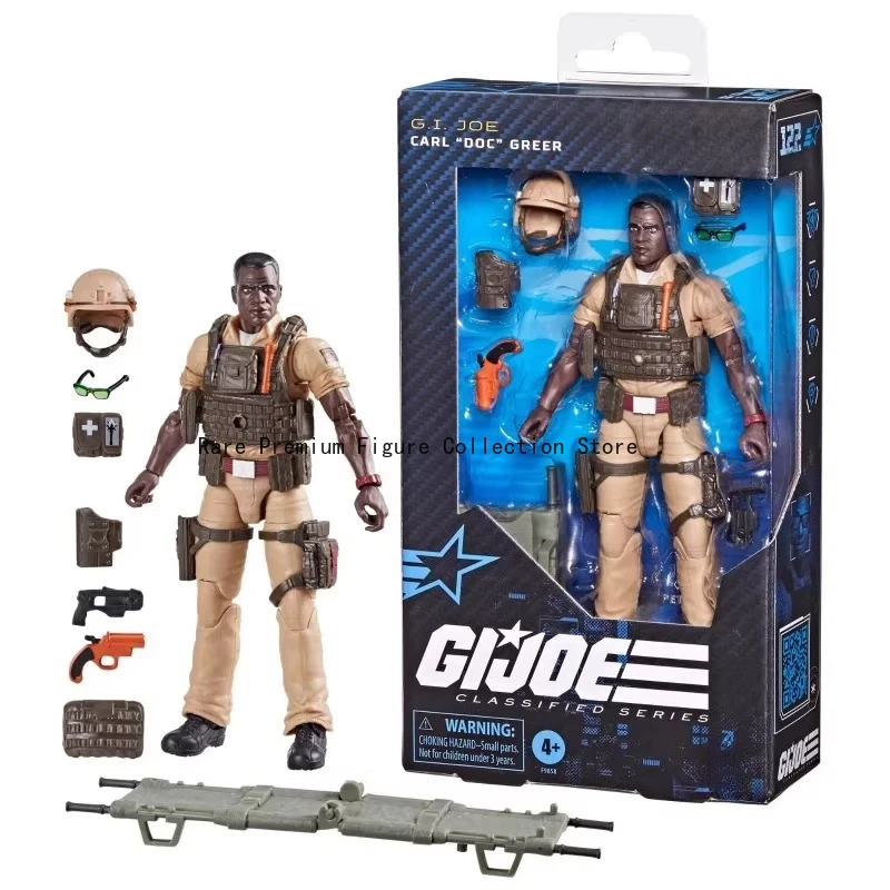 

Подлинный G.I. Коллекционная фигурка Джо 23424 Доктор, 6 дюймов, с подвижными суставами, классический солдатский персонаж для фанатов