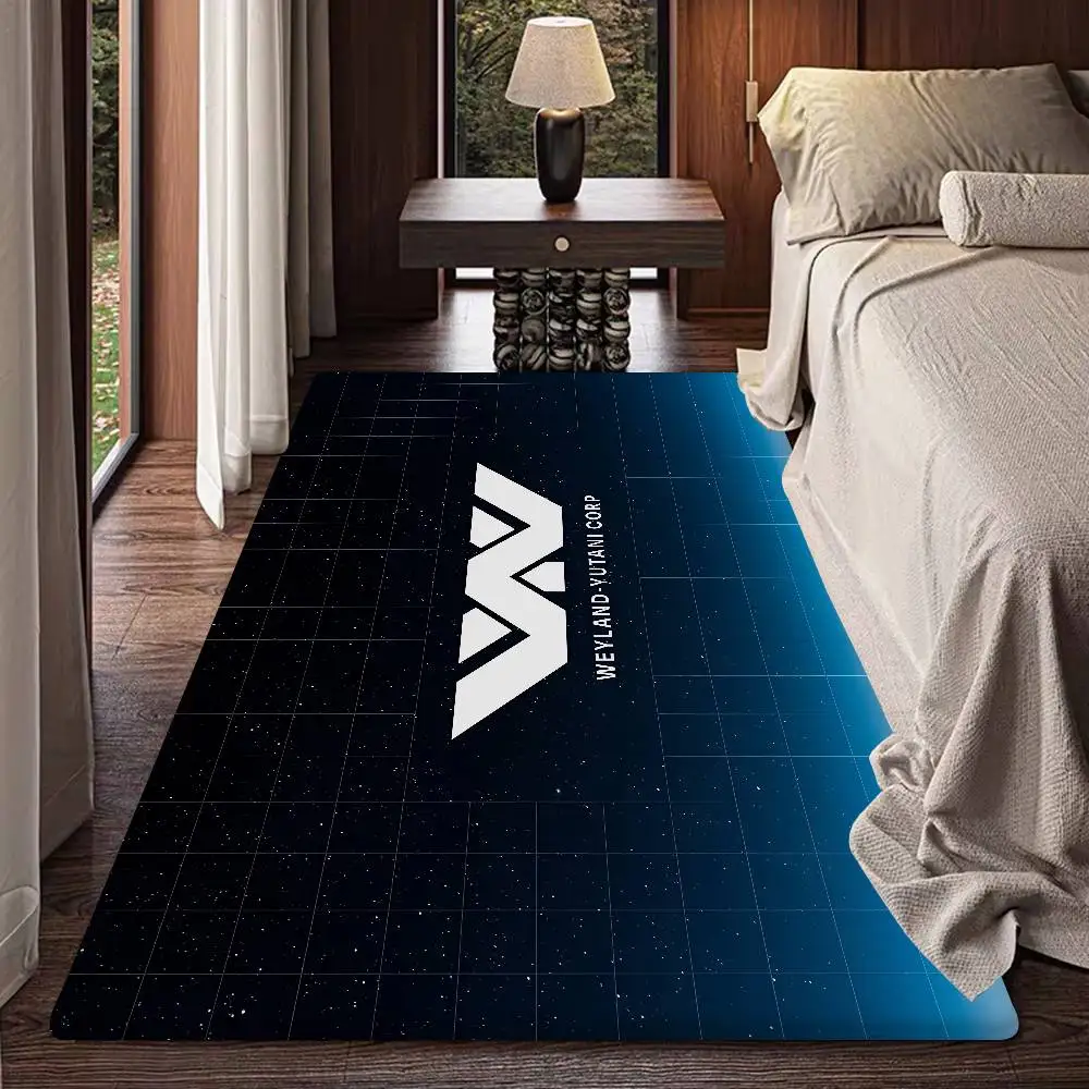 A-Weylands-yutani Shiny Laser Bathroom Mat Anti-slip Absorb Water Long Strip Cushion Bedroon Mat Welcome Doormat