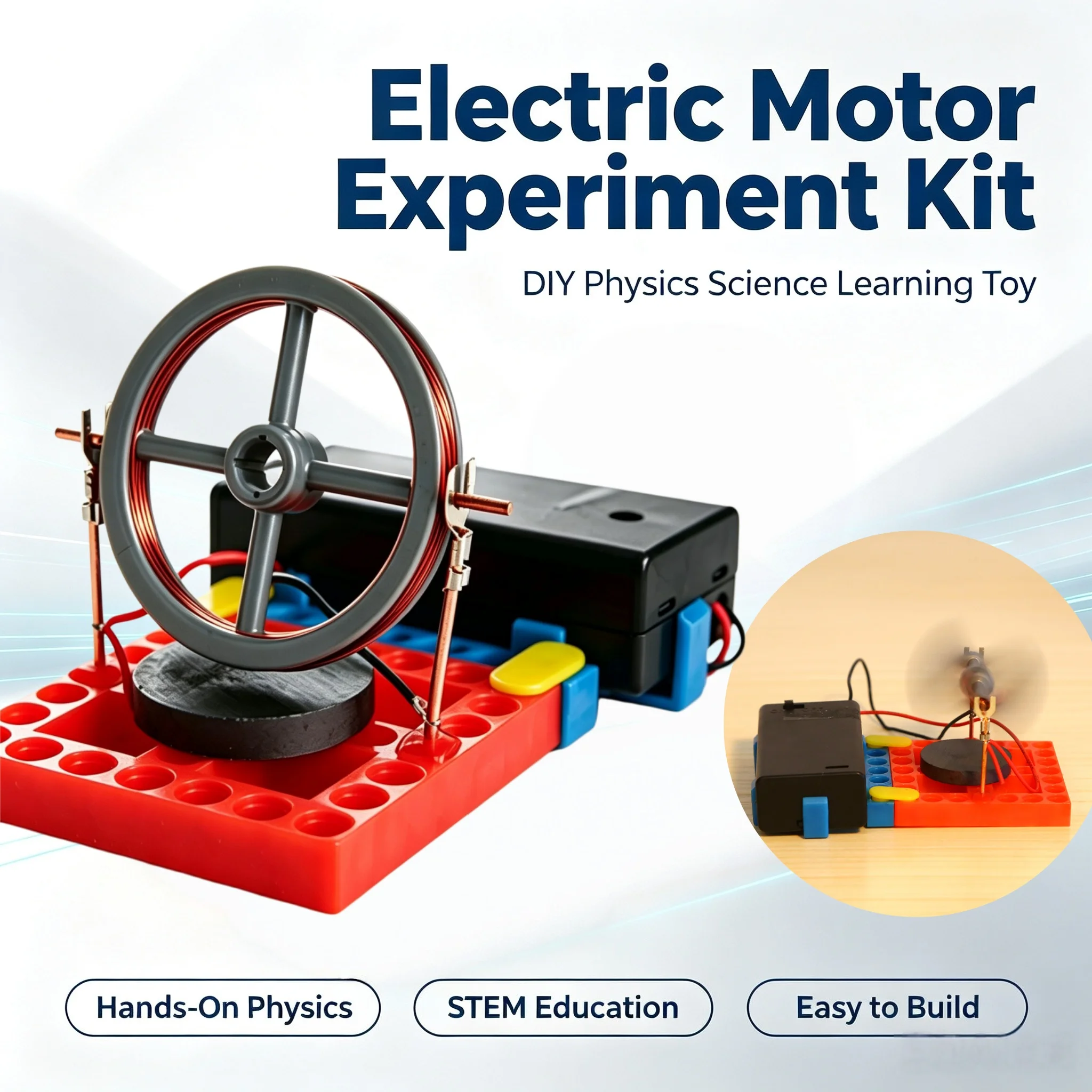 Science Hobby Kit - Kit de ensamblaje manual de motor