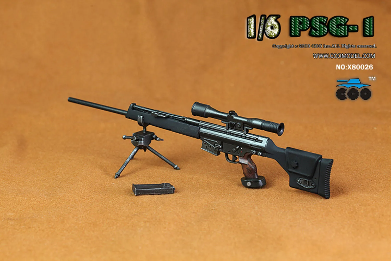 

1/6 PSG-1 Sniper Rifle Soldier Weapon Accessories