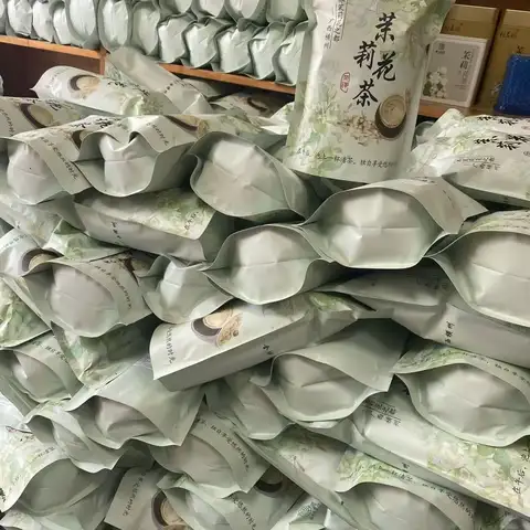 Cost-effective Classic Jasmine FloJasmine Green Oolong Tea Aluminum Foil Bag Recyclable Sealing New
