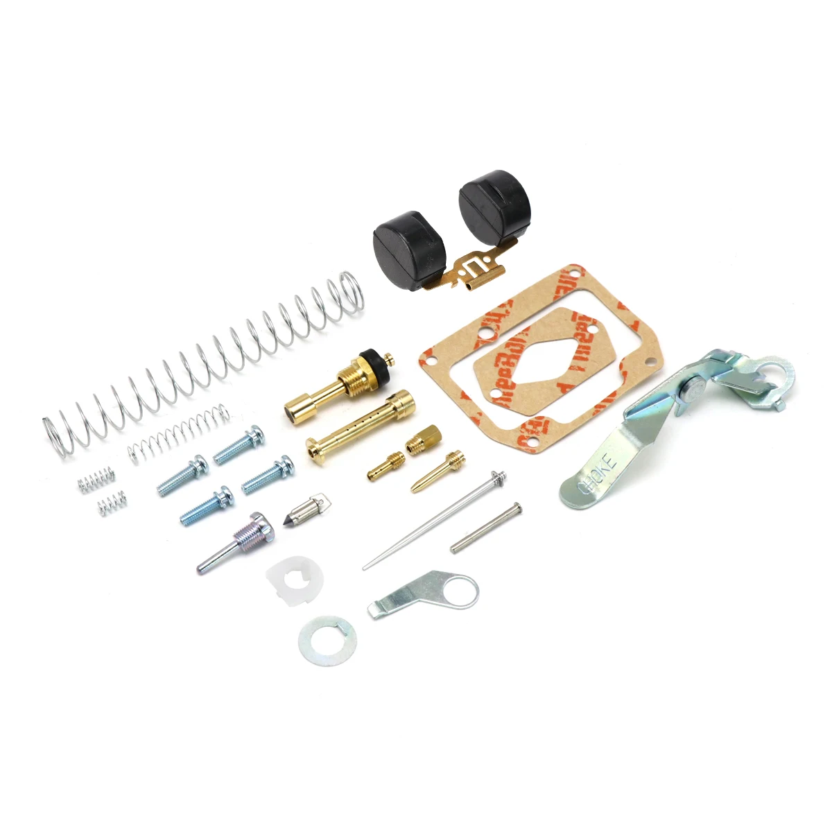 ZSDTRP Motorcycle Mikuni TM28 Carburetor Repair Rebuild Kit Float Gasket Jets Choke Needle Starter for CB350 360 CL350 360 SL350
