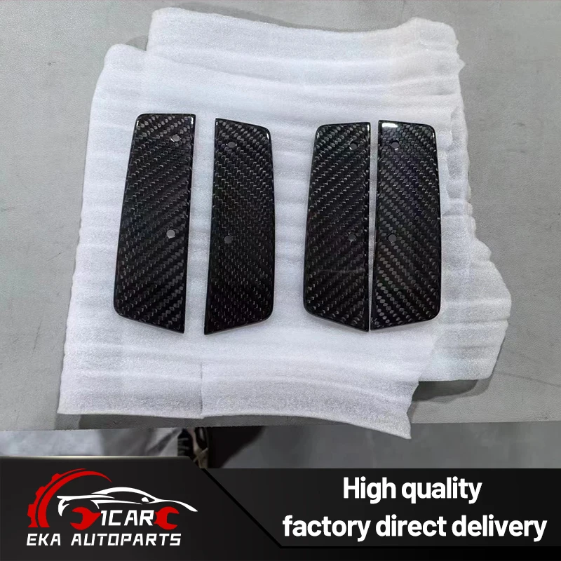 For Mercedes Benz G-Class W464 W465 G63 Rear Wheel Arch Dry Carbon Mudguard Rear Mudlap Replacement Parts Dry Carbon Rear Wheel