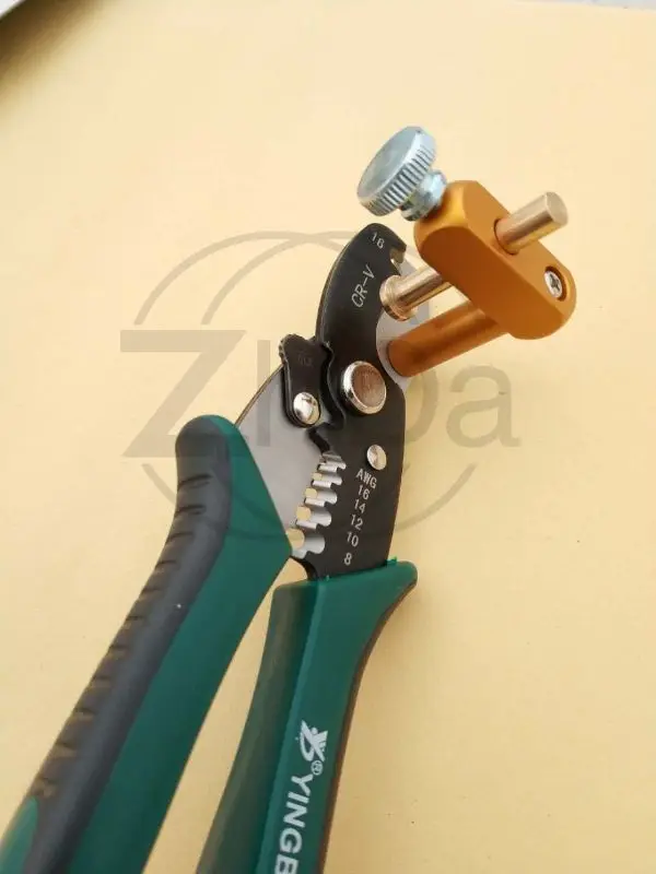 Electrician Wire Stripping Scissors Metal Wire Cutting Shears Positioning Cutter Electrical Wire Stripper Hand Tool