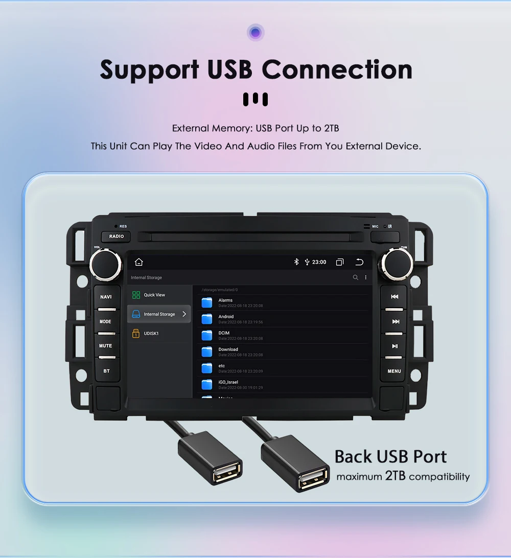 Car Radio Android for Chevrolet Silverado Impala Traverse Avalanche Express GMC Yukon Sierra Acadia Savana Multimedia Player
