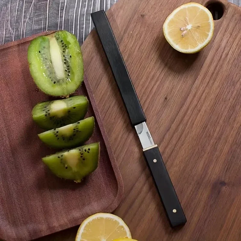 Cuchillo forjado de acero inoxidable para deshuesar carne, utensilio de cocina mongol para carne de mano, fruta, cordero asado, carne con cubierta,