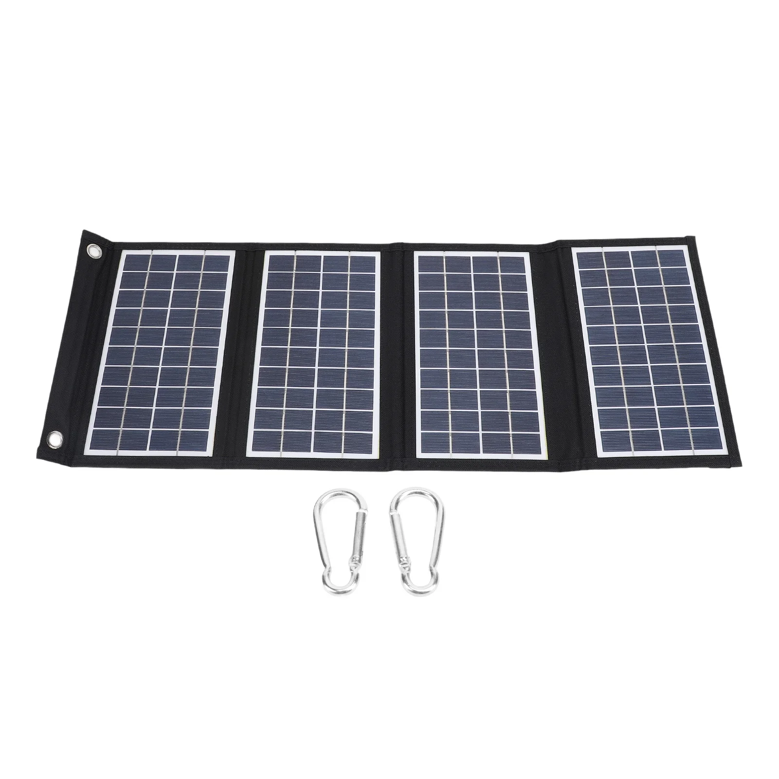 

Portable Solar Panel 30W 5V Foldable Solar Panel Charger with Dual USB Outputs for Outdoor Camping Trip 4 Fold
