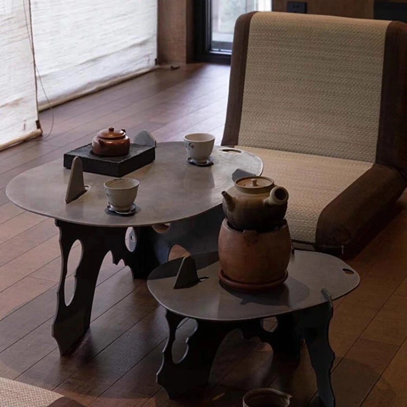 Special-shaped coffee table, living room, household table, camping portable
