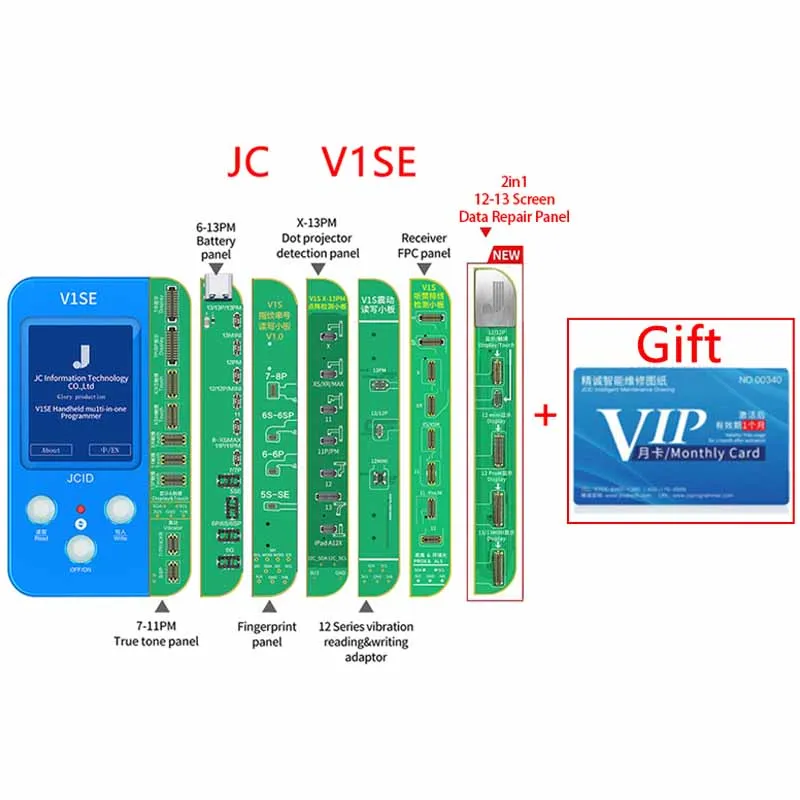 JC JCID V1SE Board Battery Flex Home Face ID LCD for IPhone 13 True Tone Programmer X 11 12 13 Pro Max IPad Repair Tools