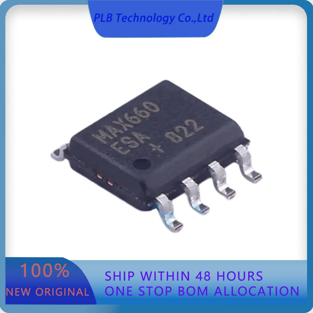 5PCS MAX660ESA+T MAX660  SOIC-8 Charge Pumps Original Stock