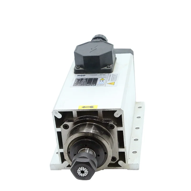 HQD 2.2 kW air-cooled numerical control spindle motor 220v 380v ER20 300Hz three-phase 4-bearing Medal 7.8A woodworking machiner