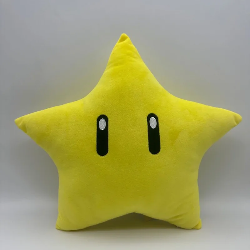 Super Marios Bros Lumalee Peluche Cuscino Anime Cosplay Bambole di pezza Cuscino del divano Decorazione Giocattoli per bambini Puntelli per