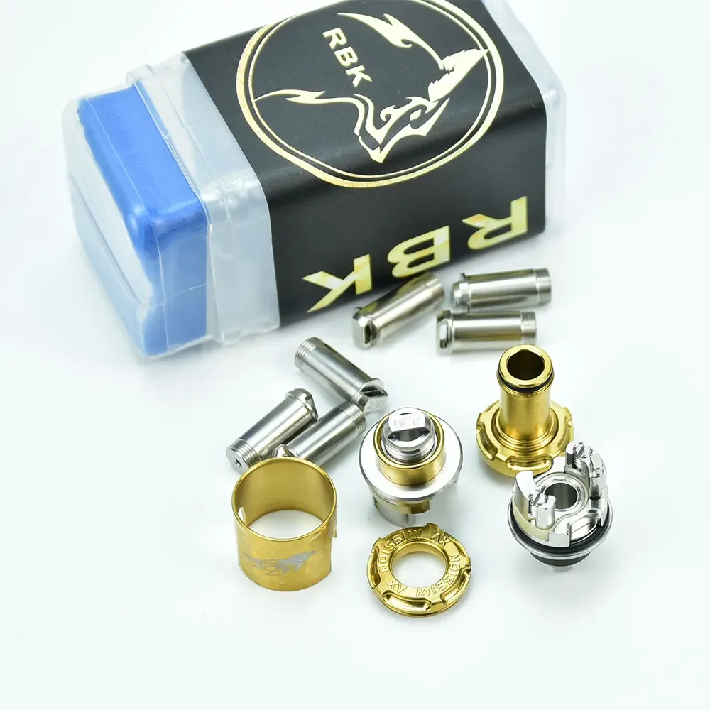 Wolfcoolvape MISSION KB2 RBA สําหรับ DotAIO V1 V2 1.0/1.2/2.0/2.5/3.0/3.5/4.3mm Air Pins vape rba
