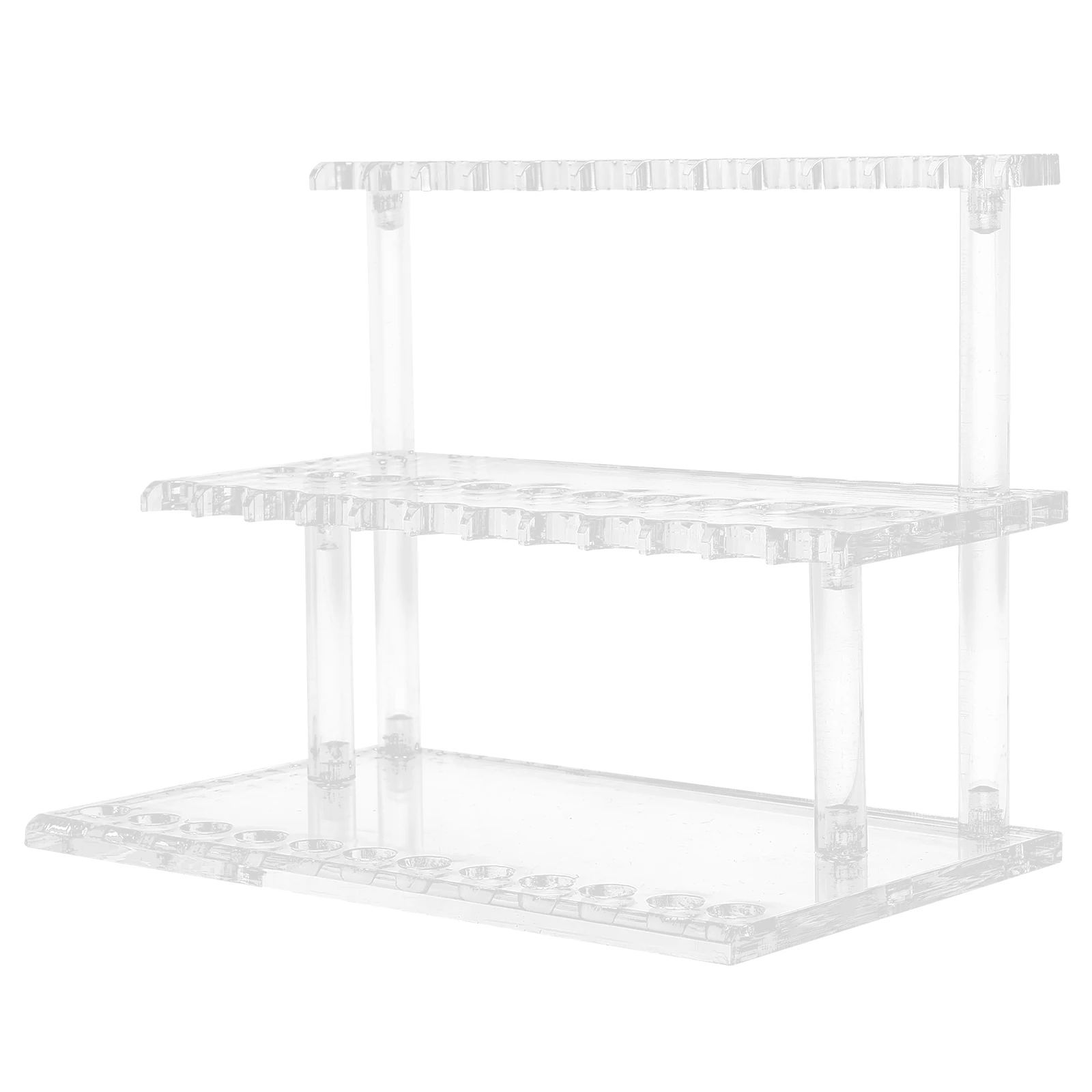 

Acrylic Knife Fork Spoon Holder 12 Slots Transparent Tableware Display Stand Pen Stationery Organizer Storage Rack